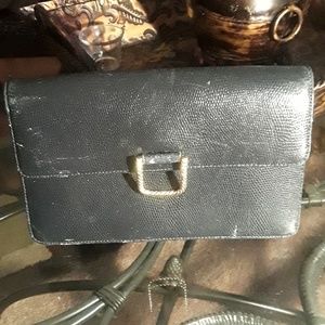 Givenchy Leather Black flap bag Without strap